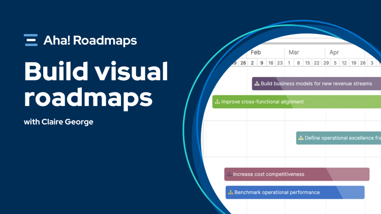 Thumbnail image for the roadmaps overview video, showing a custom roadmap