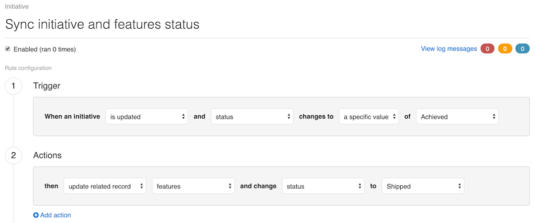 Aha! Roadmaps | Automation (Enterprise+) | Aha! software
