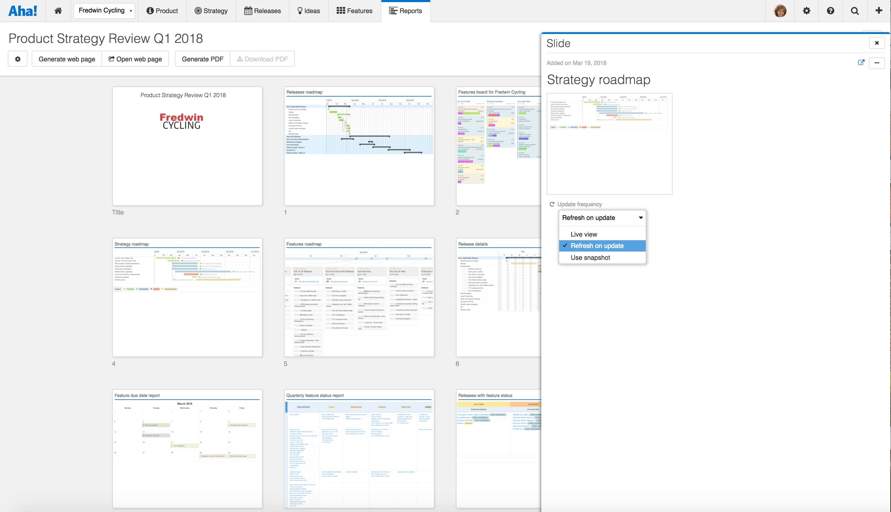 Blog - Just Launched! — Better Product Roadmap Presentations via Aha! Knowledge - inline image