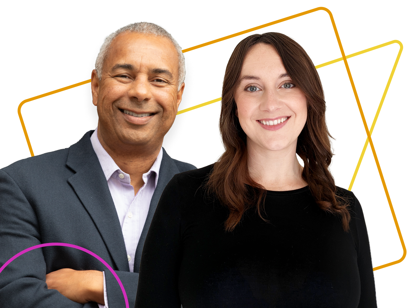 Experts block - Mark and Sarah