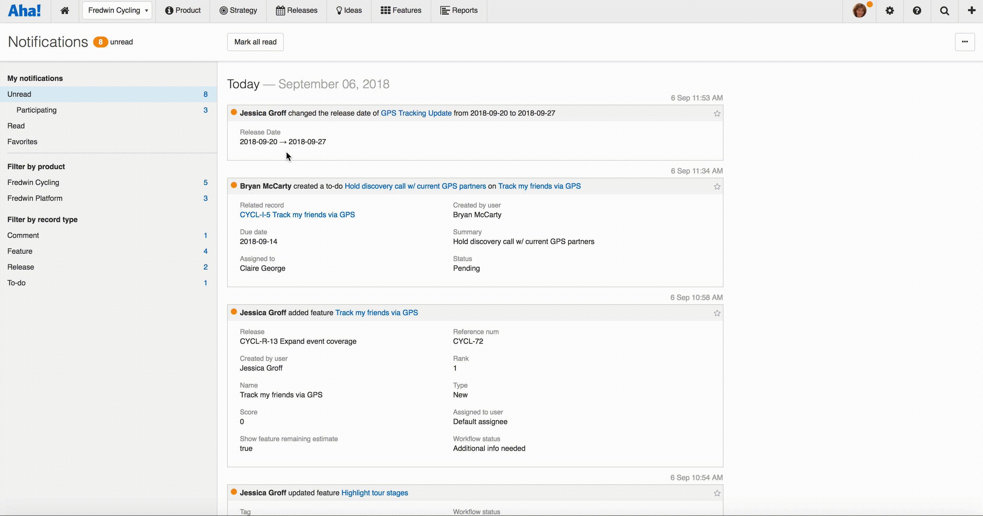 Blog - Just Launched! — Instant Notifications of Feature Dependencies That Impact Your Roadmap - inline image