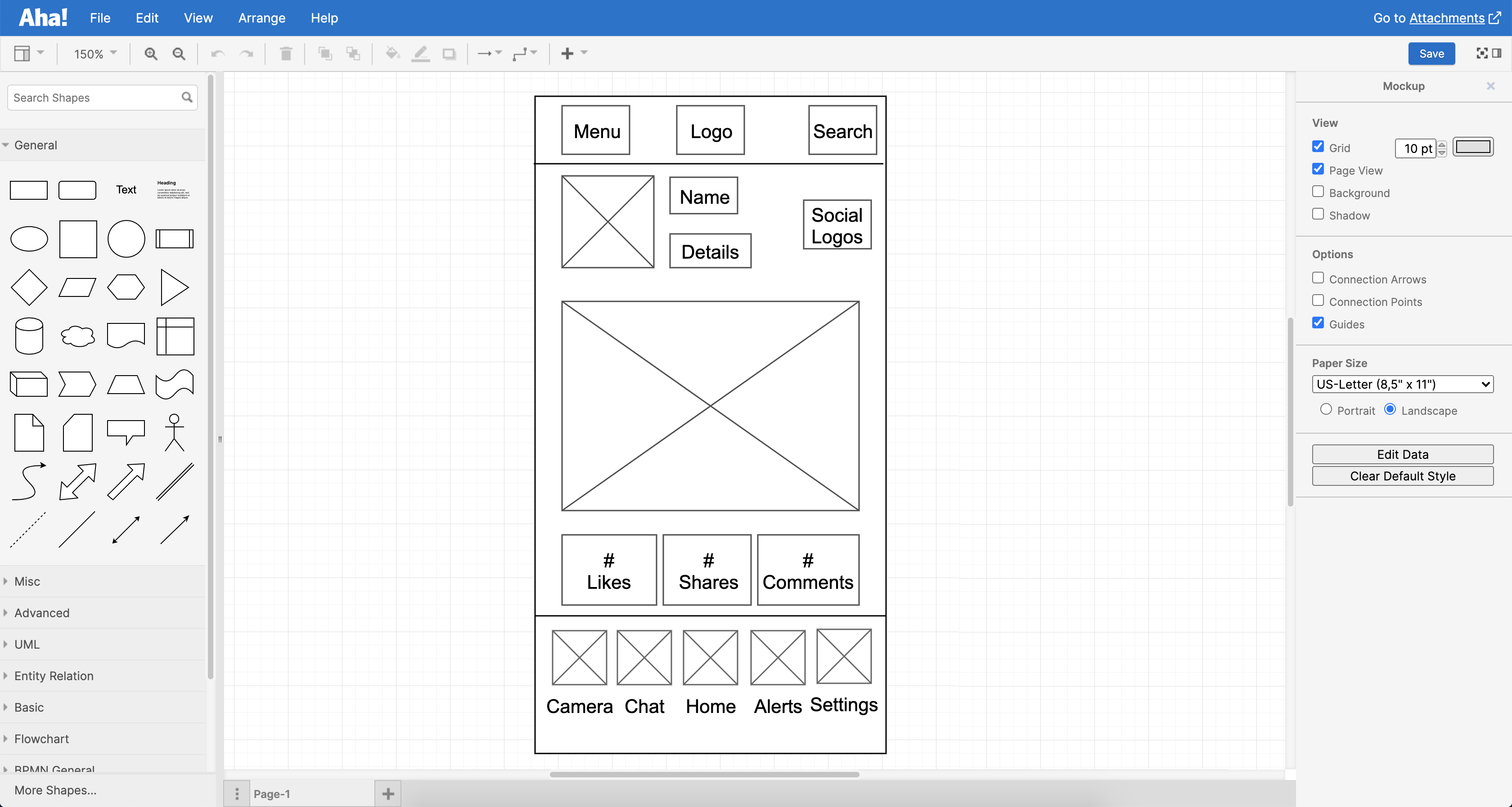 How Product Teams Use Wireframes Aha! software