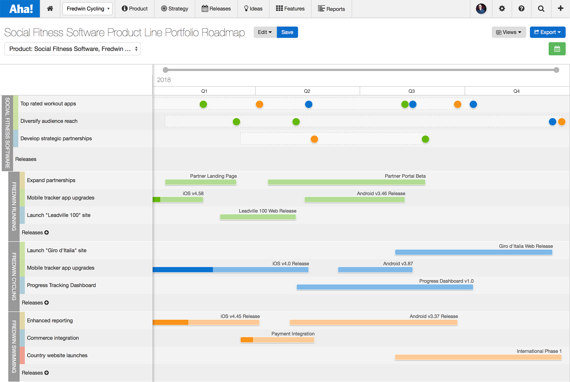 Just Launched! — Visual Roadmap for Portfolio Planning | Aha!