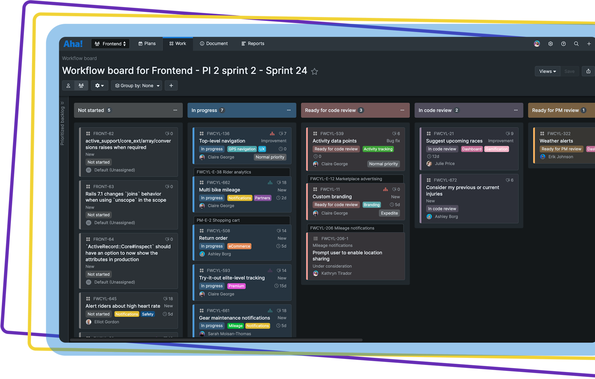 Aha! Develop Streamlined UI — Increase Team Productivity