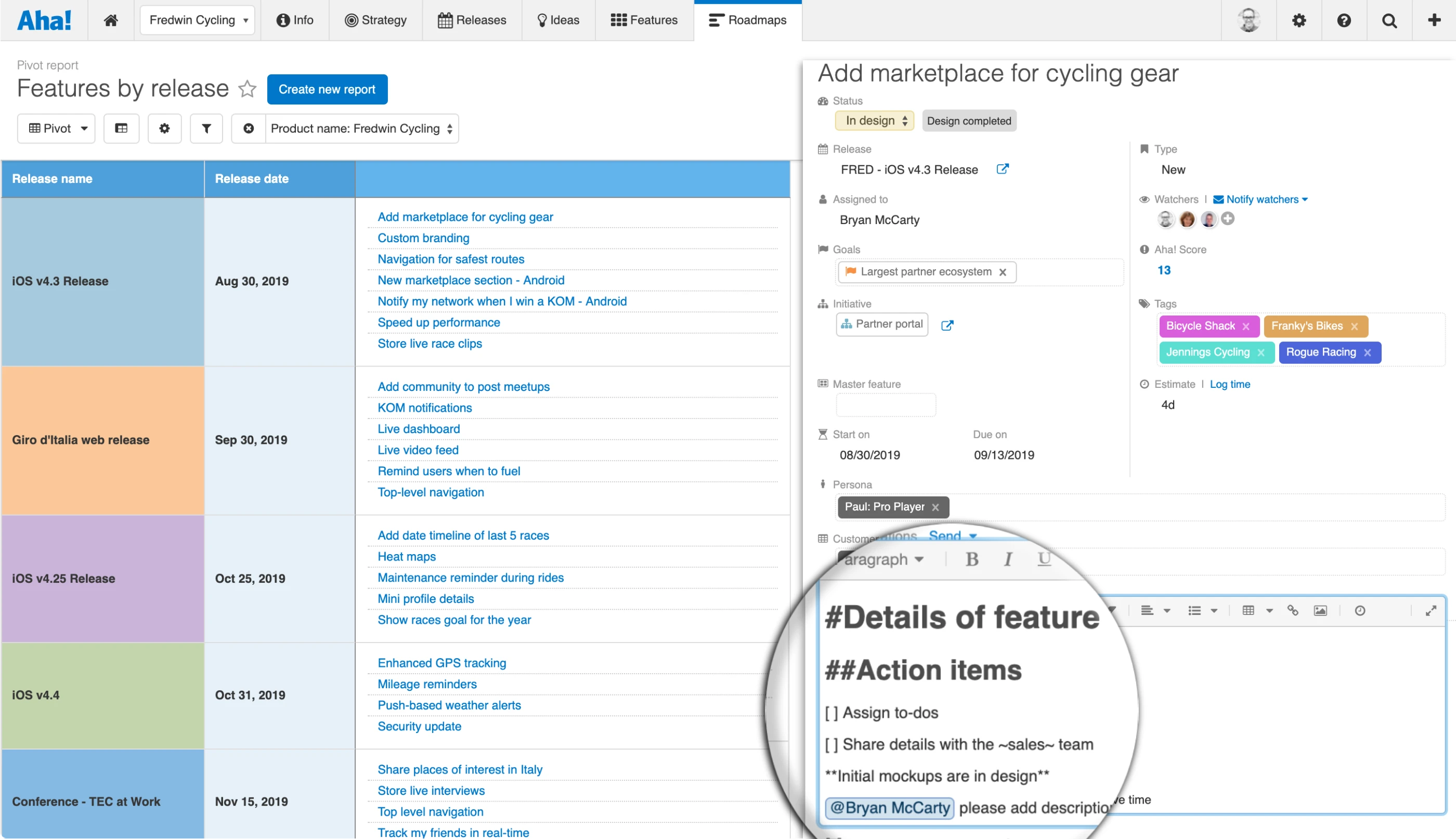 Just Launched! — Use Markdown in Aha! to Format Your Text