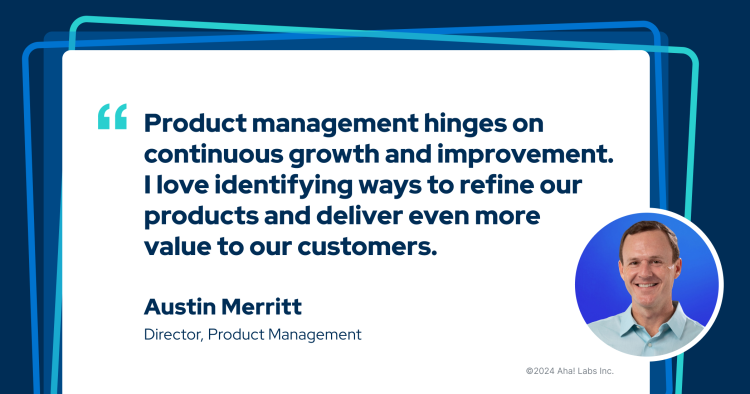 This graphic showcases a quote on how product management relates to continuous innovation and improvement.