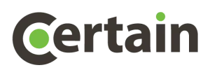 Certain, Inc. Logo
