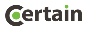 Certain, Inc. Logo