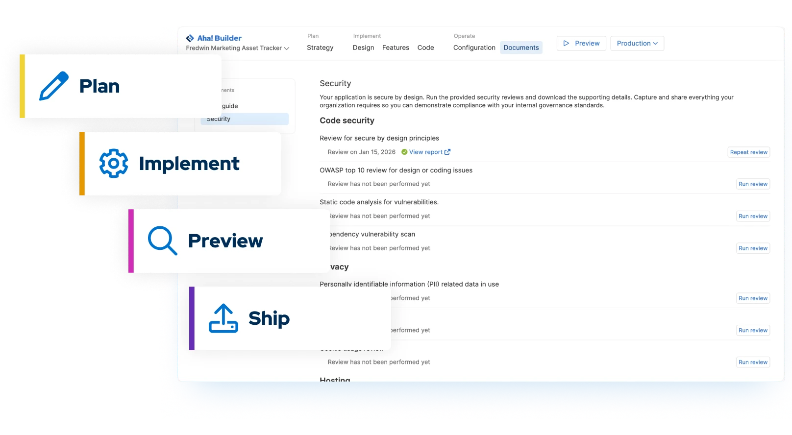 Aha! Builder example