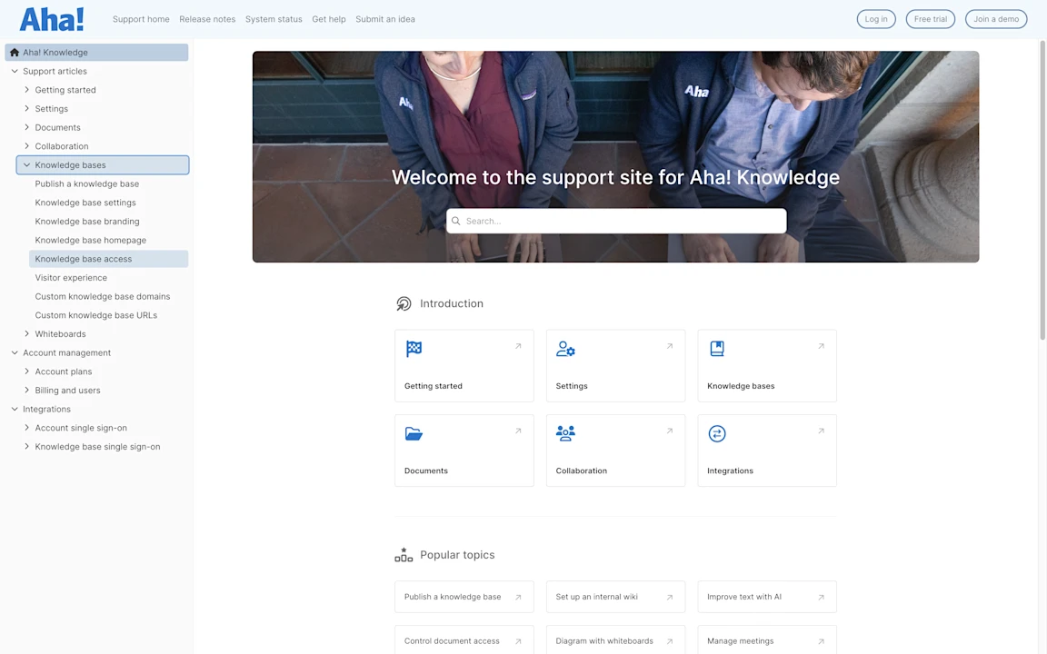 Create the right type of knowledge base for every audience