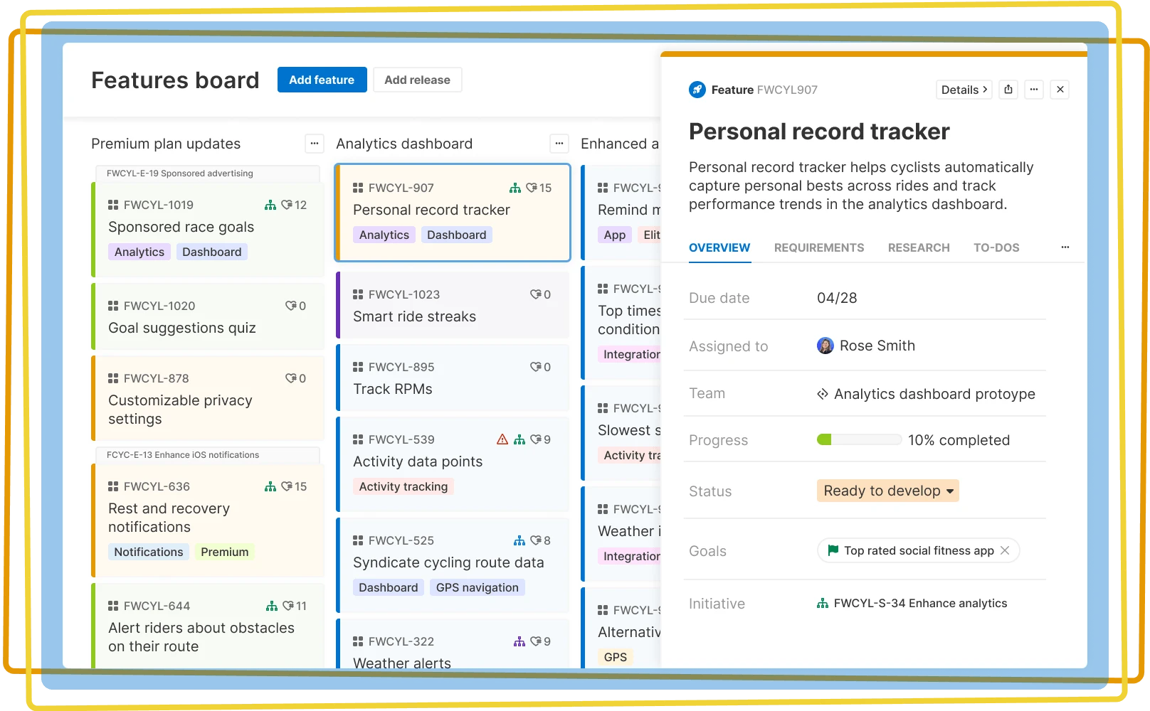 Aha! Builder Roadmaps Integration