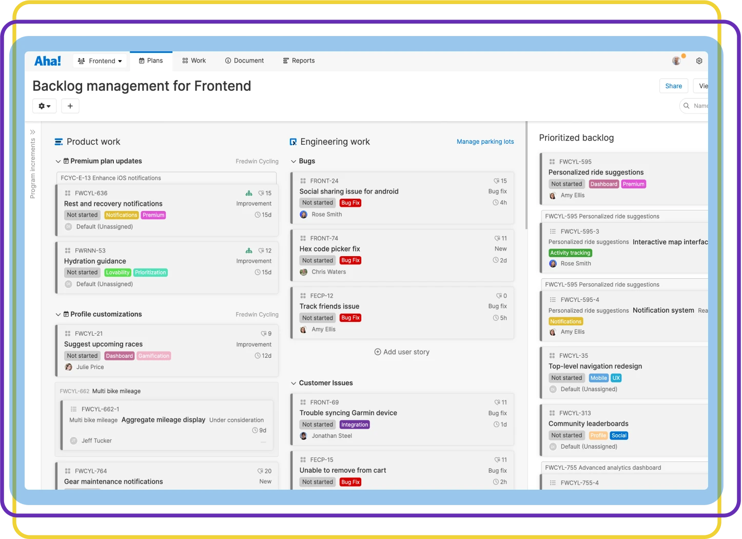 Refine the backlog