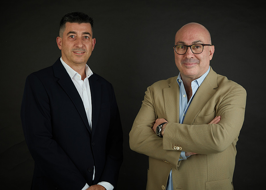 Oscar Valero, nuevo gerente de España  en Genelec y Miguel Domínguez, gerente de Iberoamérica en Genelec. 