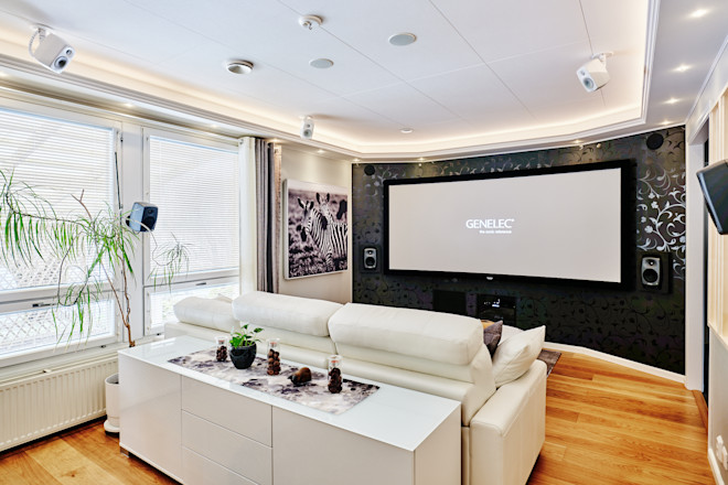 Home Theatre with Genelec Monitors