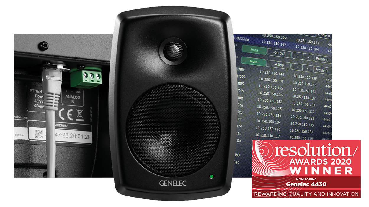 genelec dante speaker