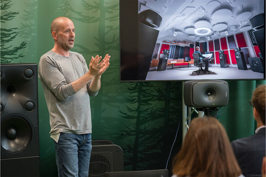 2024_AES_Gothenburg_Morten detailing recording in the Forest room