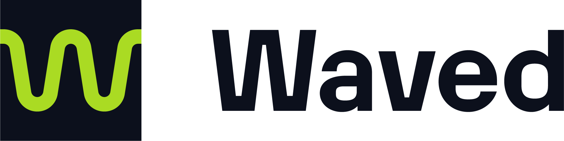 Waved logo