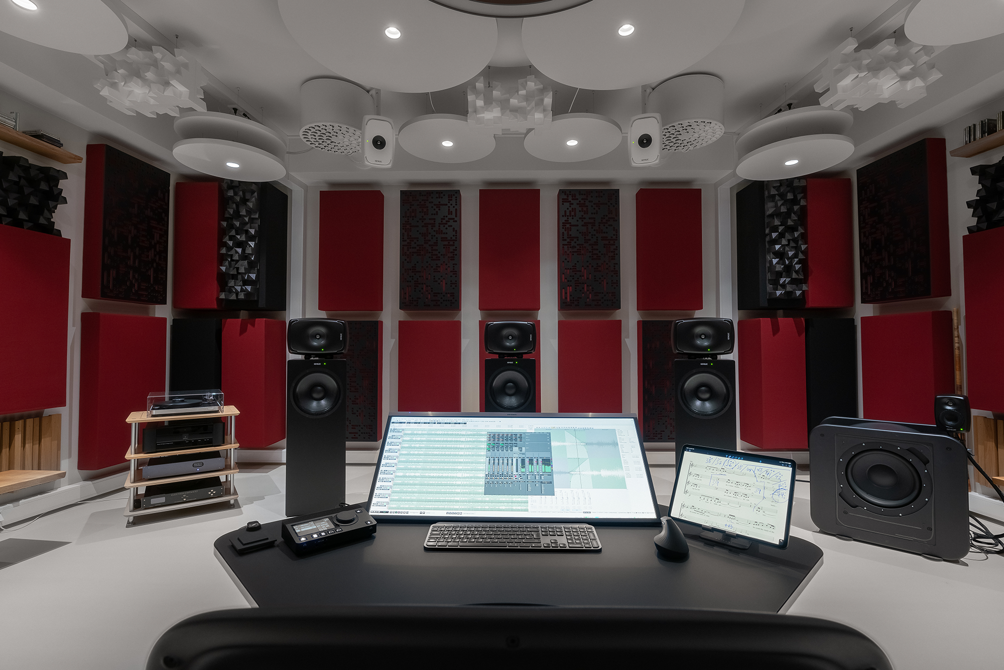 7.1 surround sound studio monitors