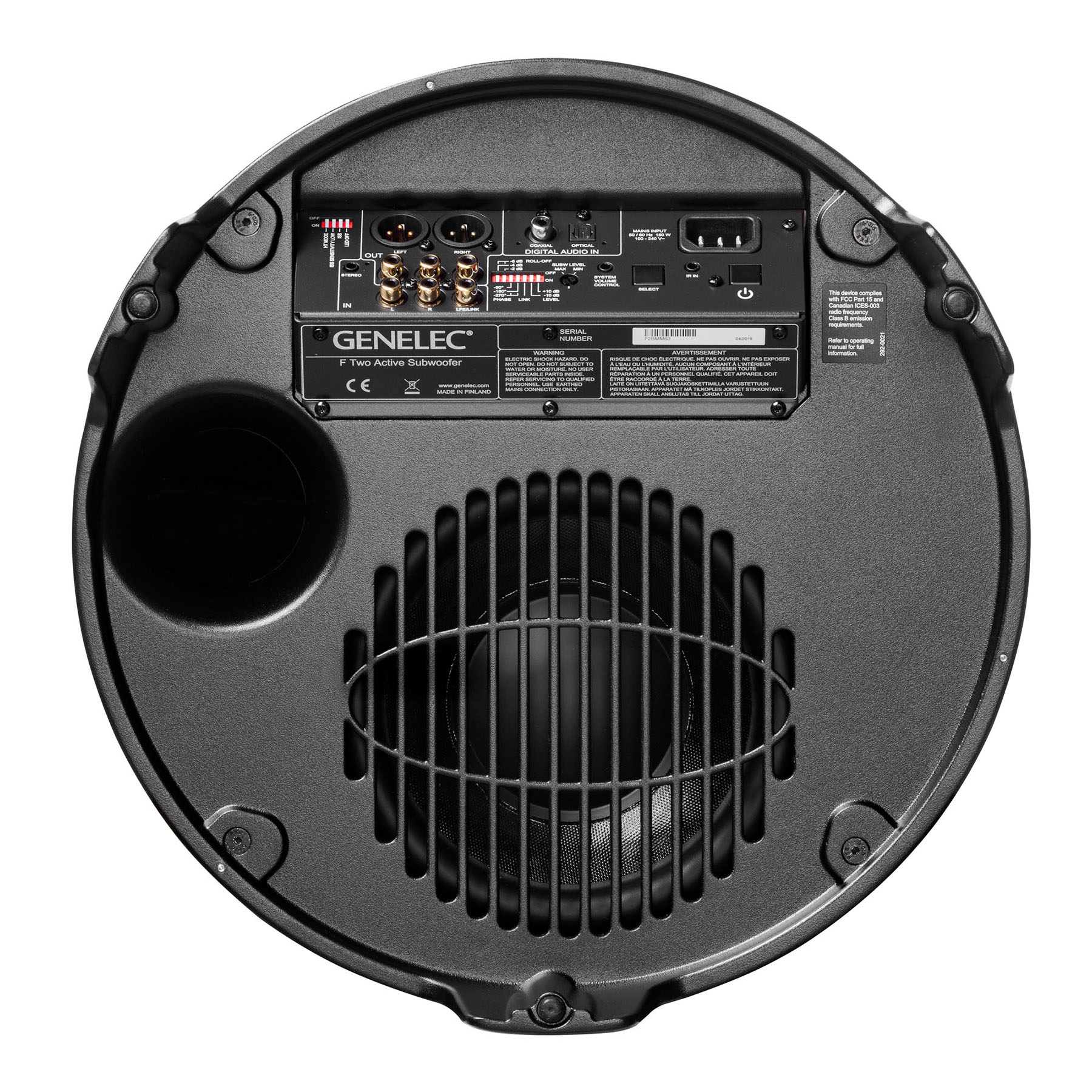 GENELEC F Two アクティブサブウーファー ホーム F2BMM F Two - Genelec.com