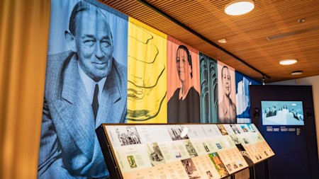 Finlandia Hall’s permanent exhibition Visions of Alvar Aalto takes visitors on an inspiring journey to the sources of creativity of Alvar, Aino, and Elissa Aalto.