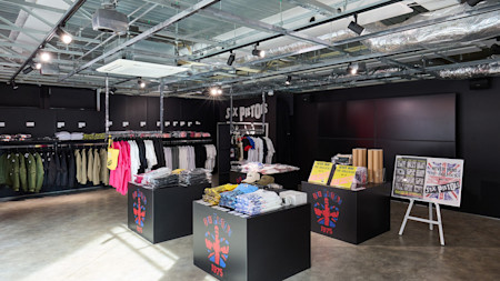 Universa Music Store in Harajuku.