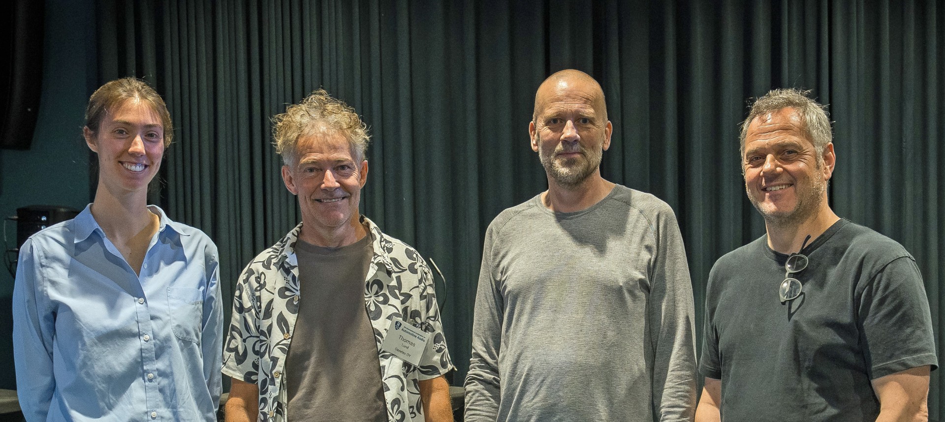 2024 AES Gothenburg Sofia Checa, Thomas Lund, Morten Lindberg, Stefan Bock