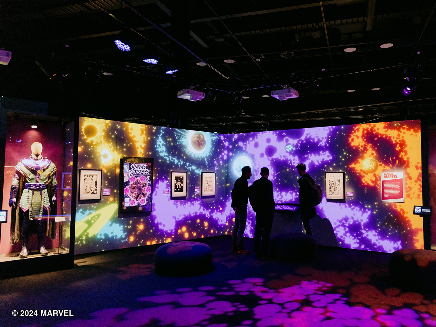 Marvel exhibition with Genelec speakers