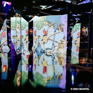 Marvel Exhibition with Genelec speakers