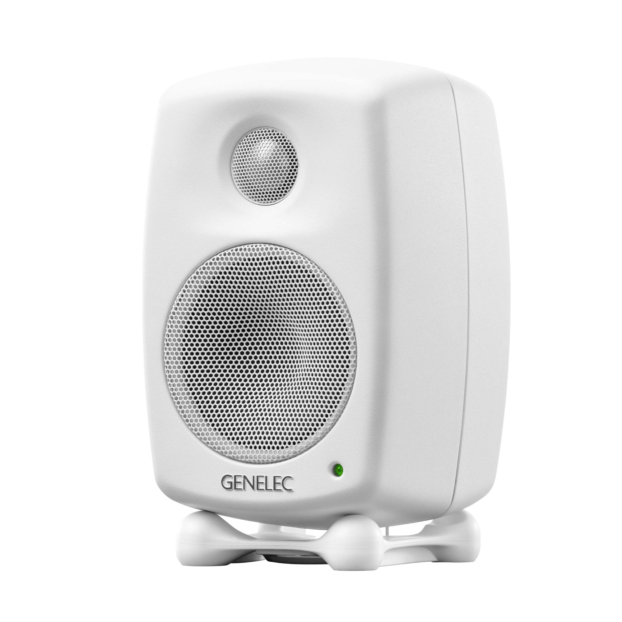 【100%新品大得価】【業界標準】GENELEC8010AW ホワイト パワードモニタースピーカー スピーカー・ウーファー