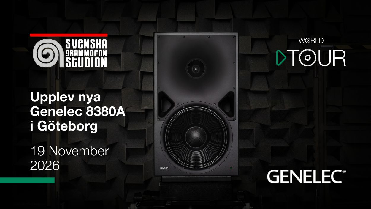 Genelec 8380 World Tour i Göteborg