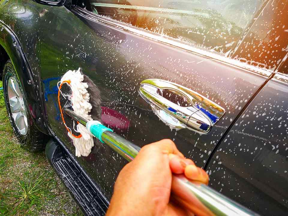 3点セット 洗車用品 ウォッシュパッド ホイールミット マイクロファイバー 掃除