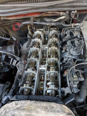 タペットカバーオイル漏れ Seibii