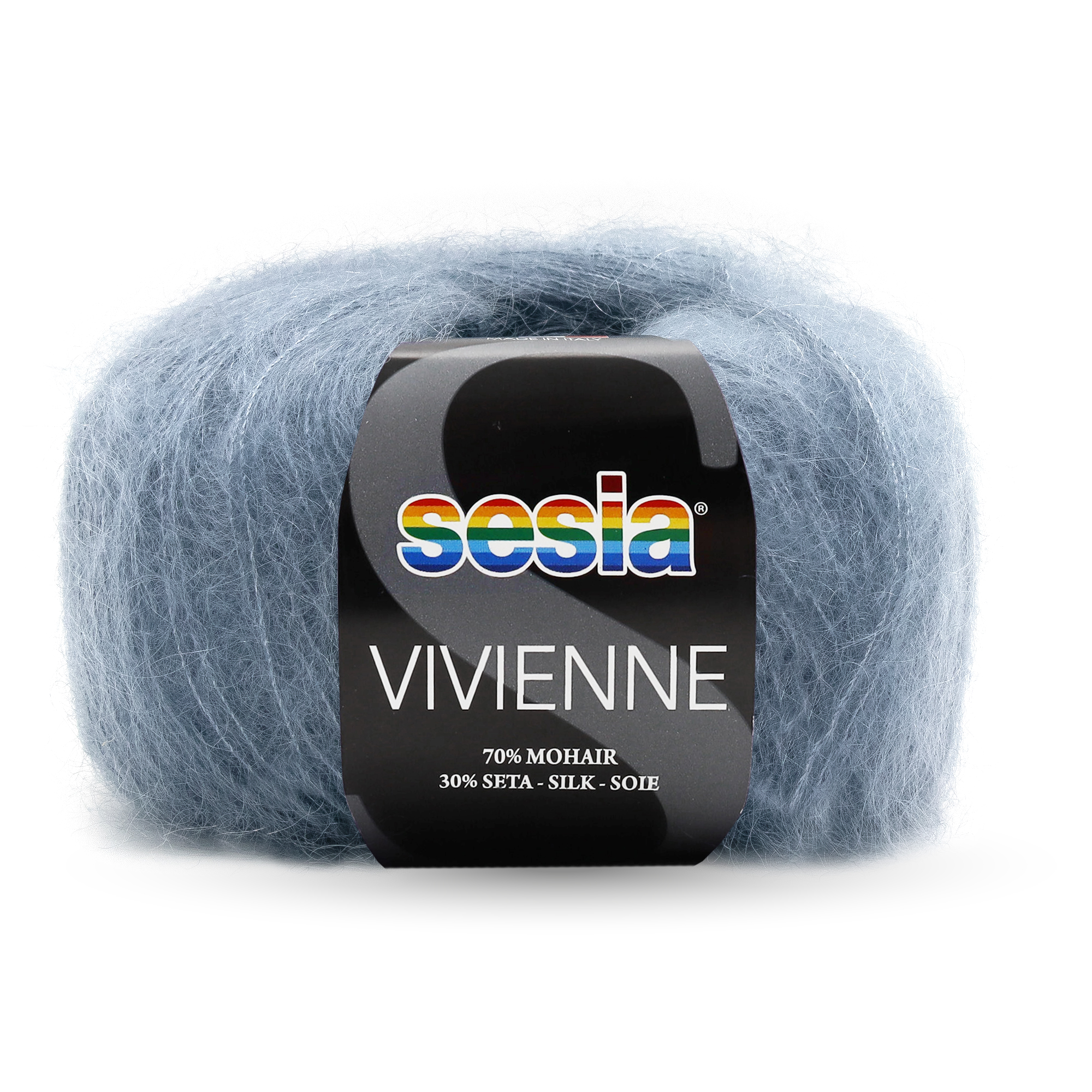 Vivienne 1364 soft steel blue Sesia Yarns Craftee Cottage