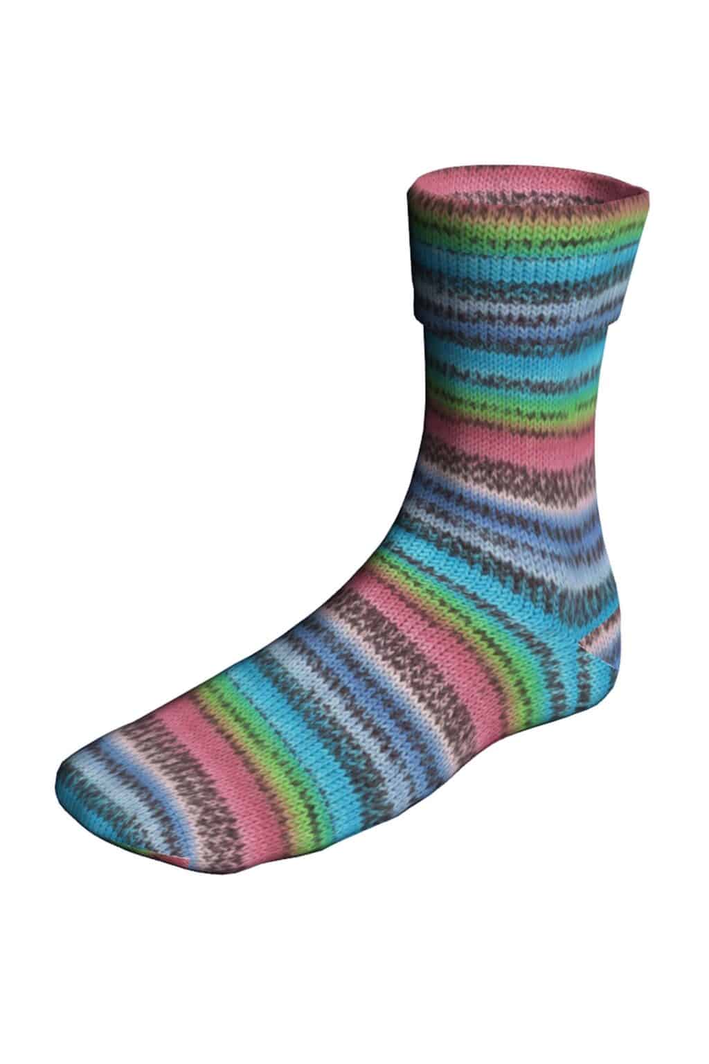 Super Soxx Colour 4 ply - Ice Cream Soxx - 0479 - Rainbow Sherbert