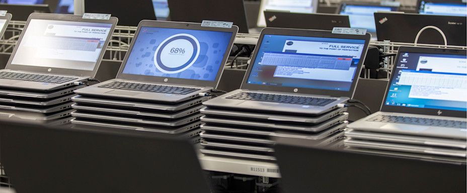 Wiederaufbereitete Geräte unter hoher Qualitätskontrolle