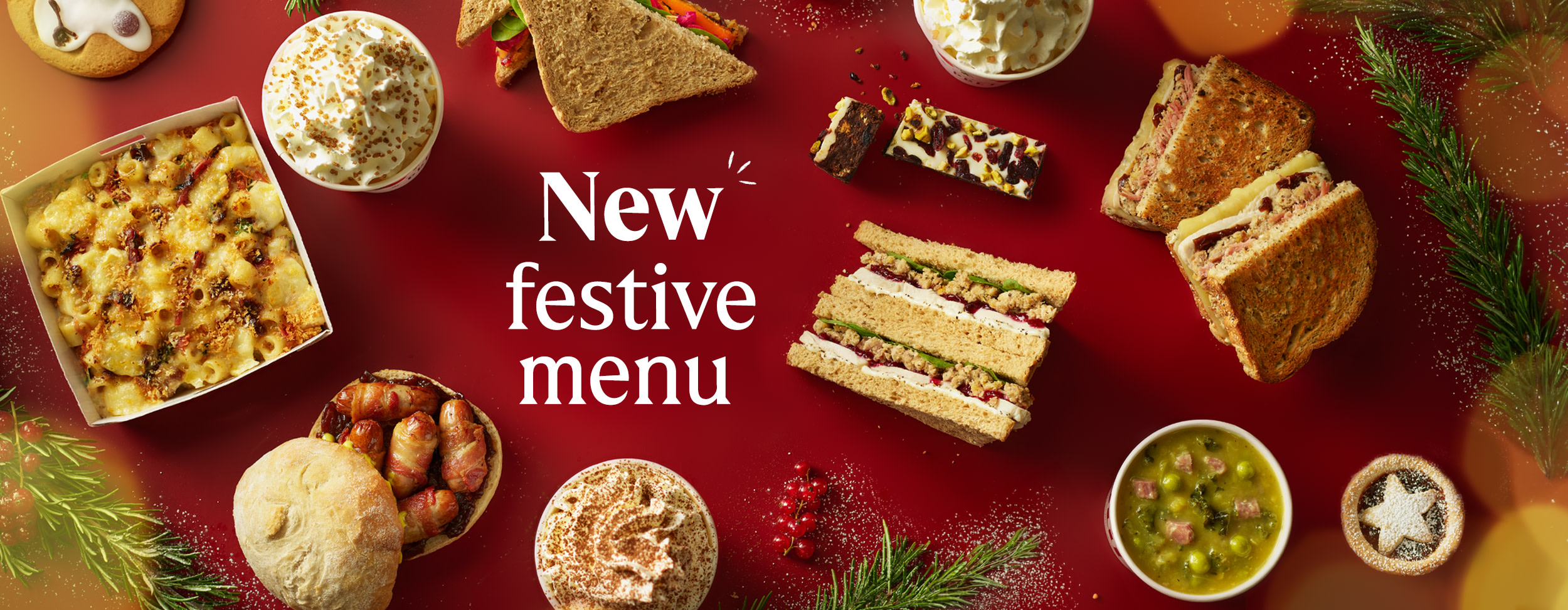 Unwrap our new festive menu