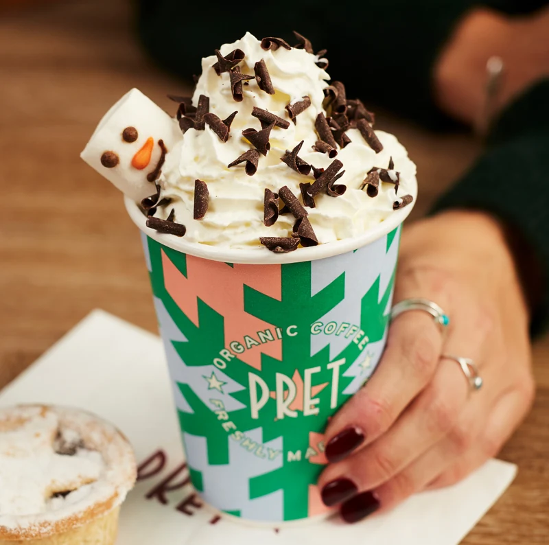 Seasonal hot chocolates 