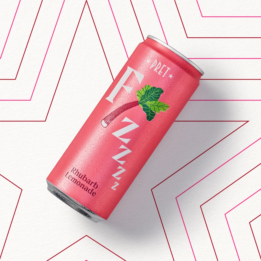 Pret's Rhubarb Lemonade
