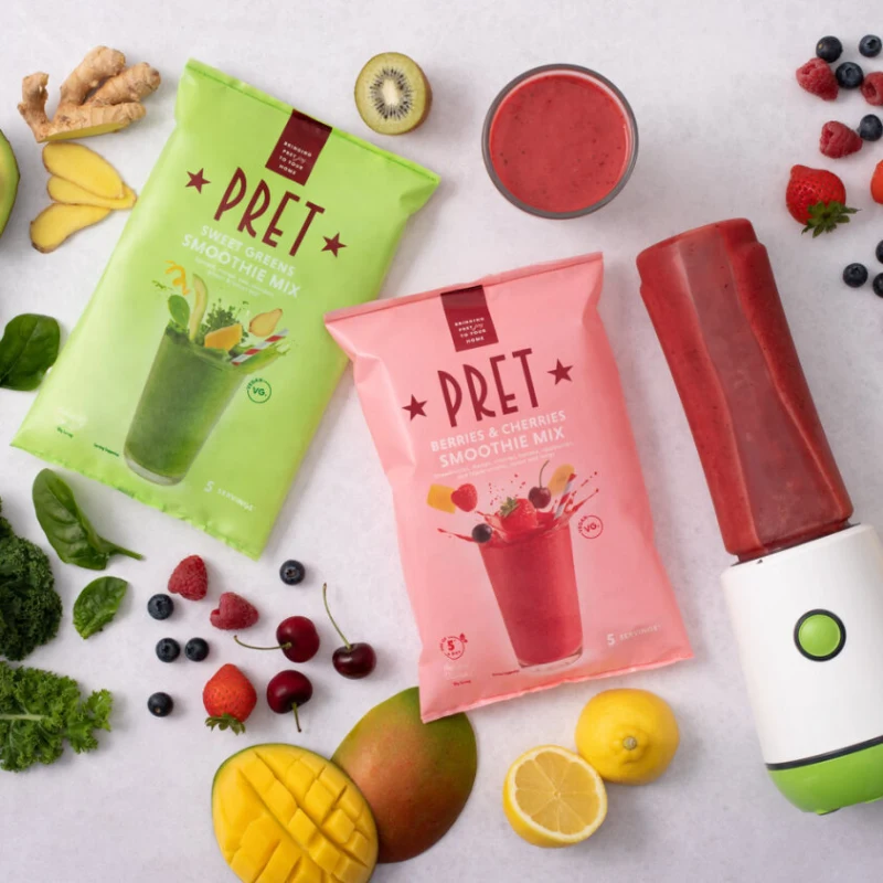Pret Smoothies At Home