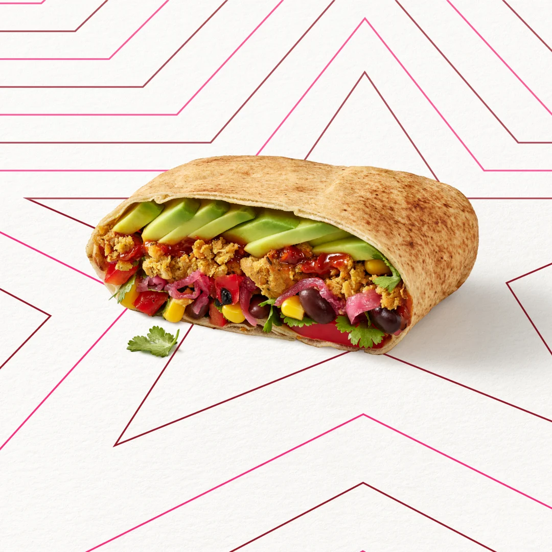 Falafel, Avo & Chipotle Half Flatbread
