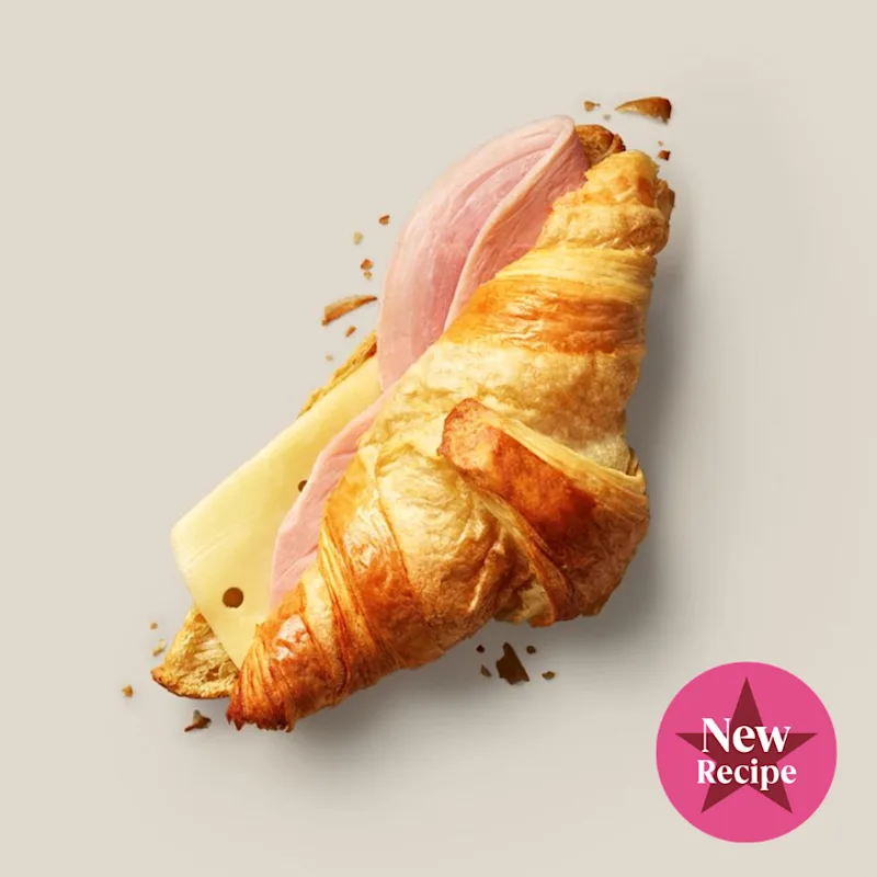 US005174 Ham & Cheddar Croissant