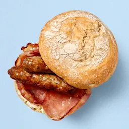 Sausage & Bacon Ciabatta