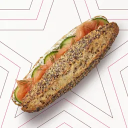 Baguette Saumon & Concombre (+1€ de supplément)