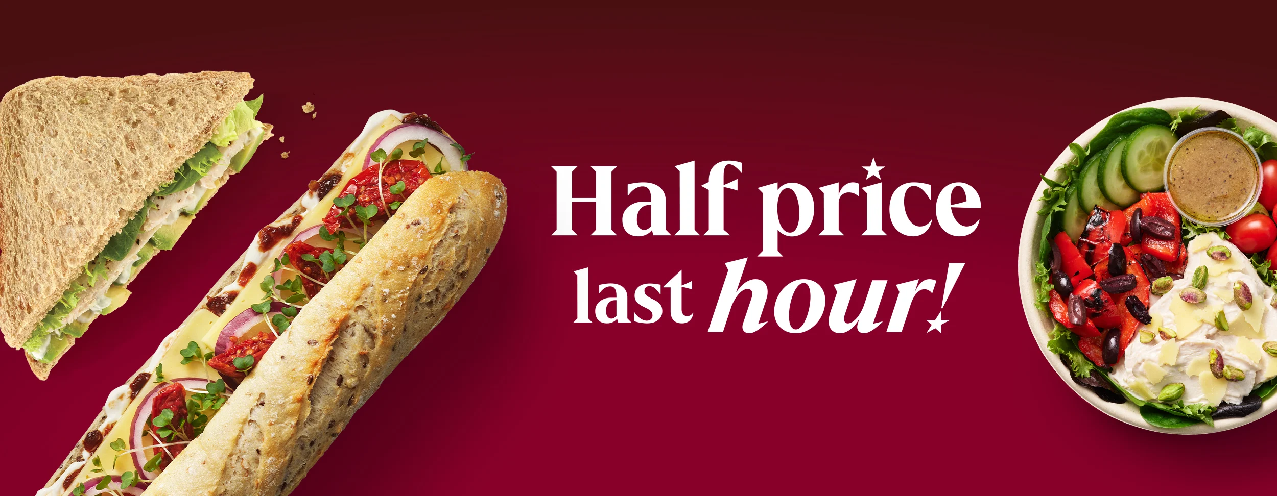 Half Price Last Hour