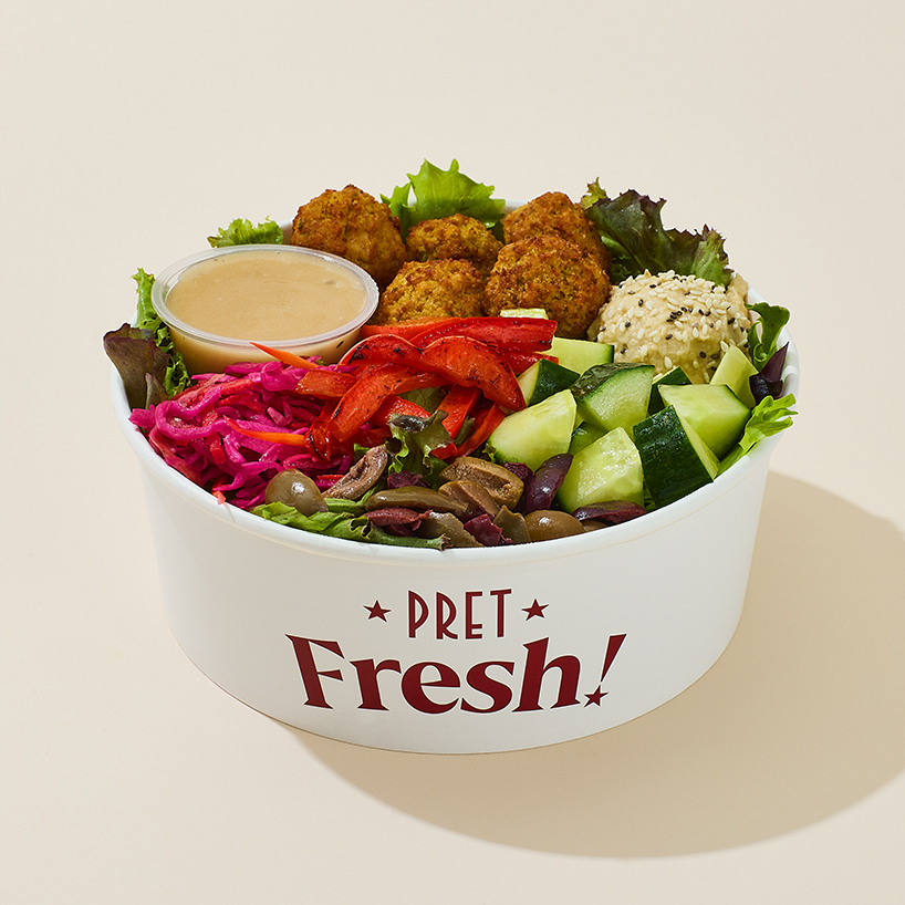 Mediterranean Mezze Salad with Pret's Simple Vinaigrette | Pret A