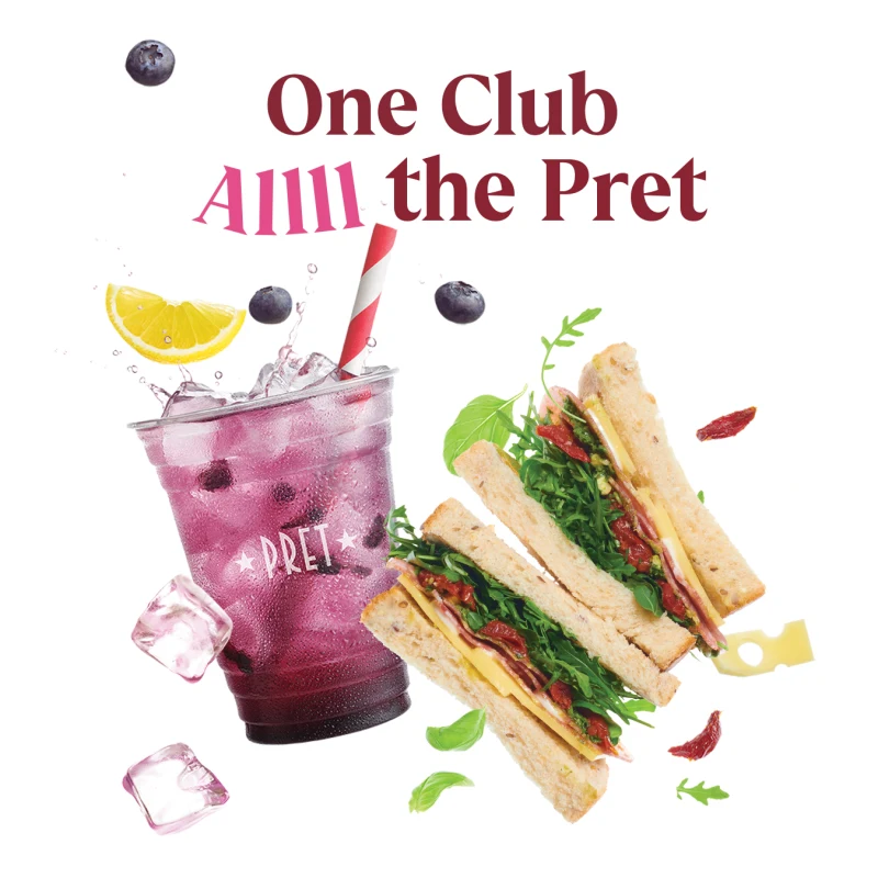 Pret A Manger Expands Coffee Subscription into Food with Introduction of Club Pret in the US