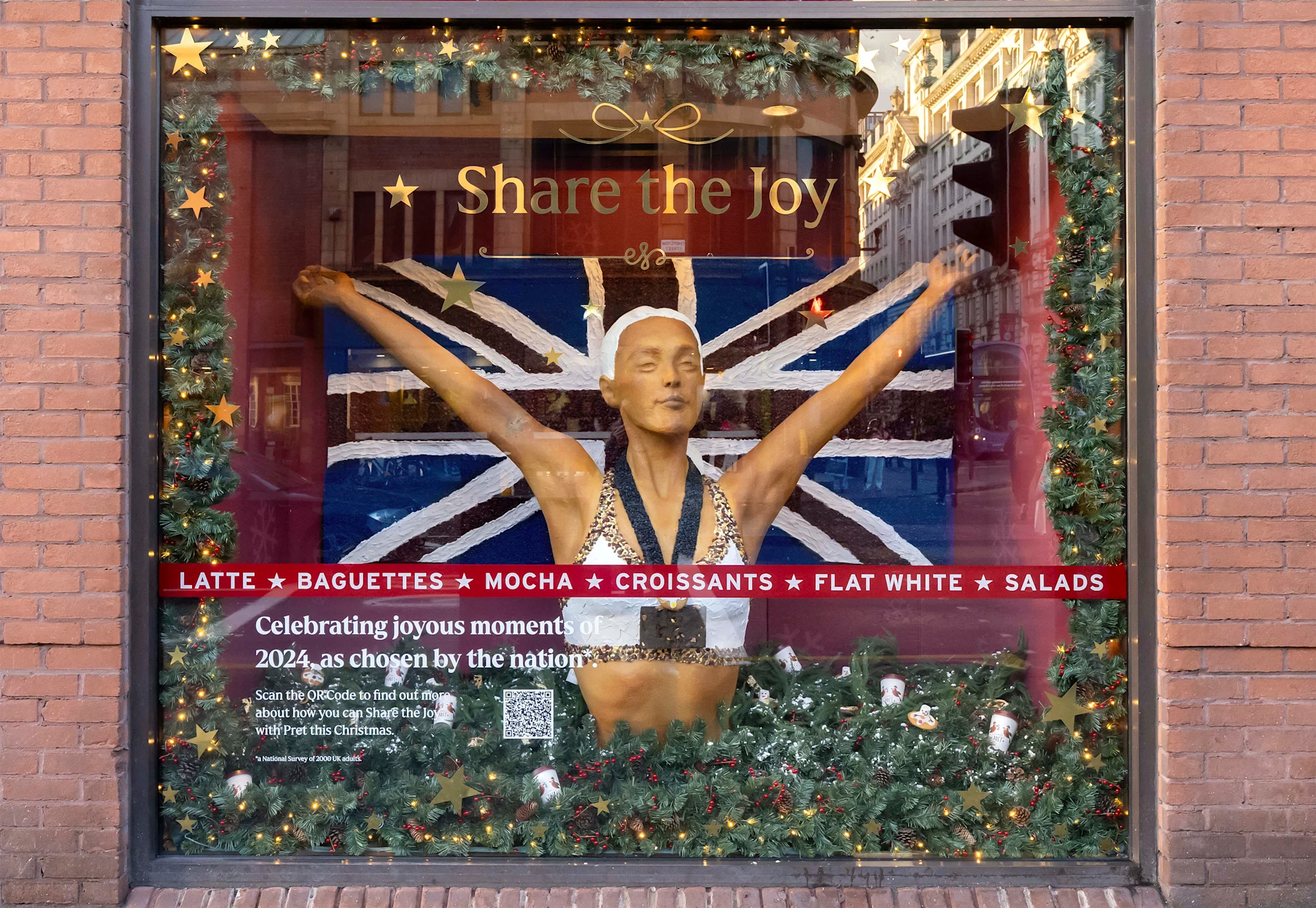 Pret Festive Window Displays | Pret A Manger