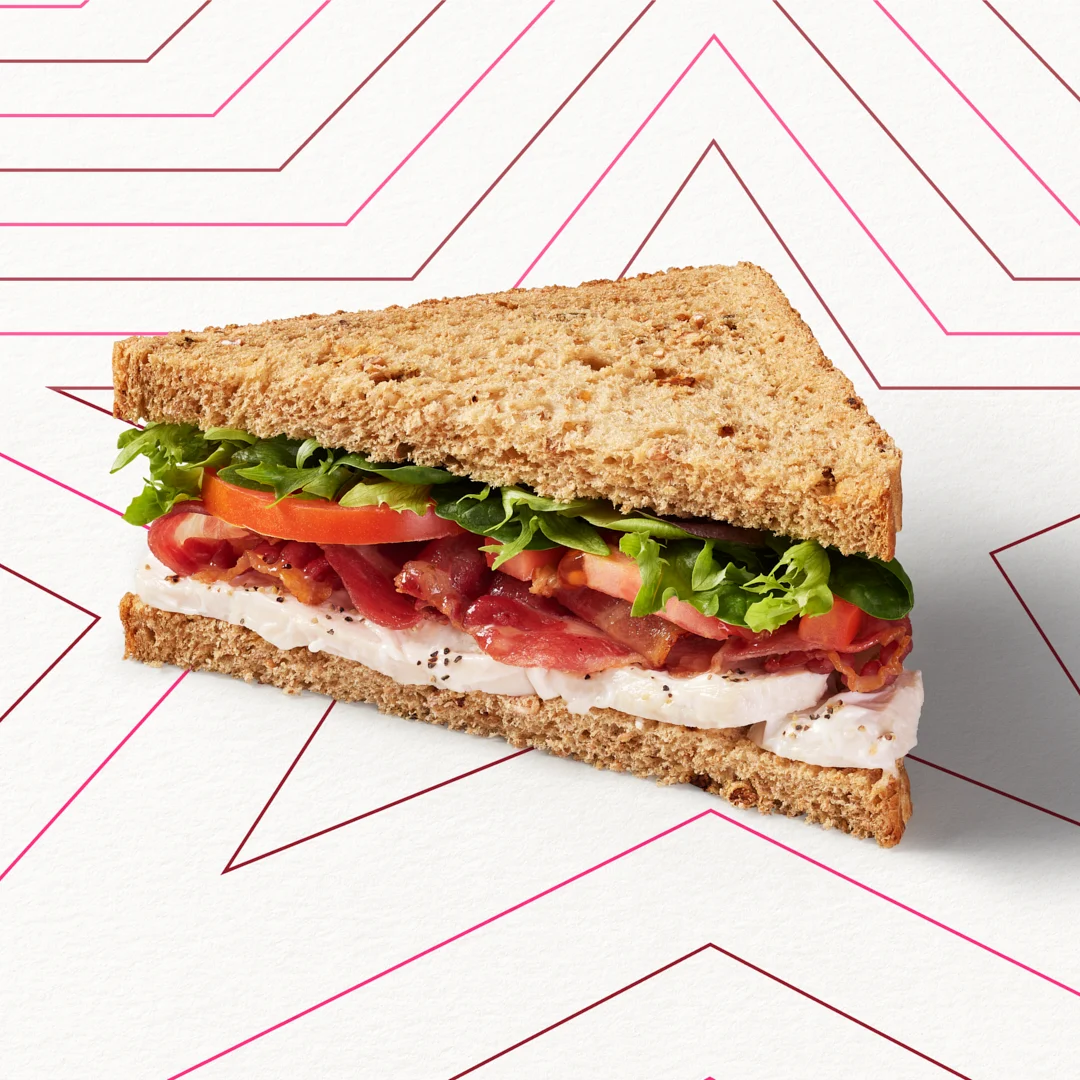 Classic Super Club Half Sandwich