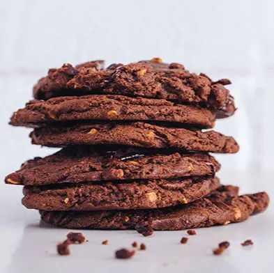 Dark Chocolate Vegan Cookies