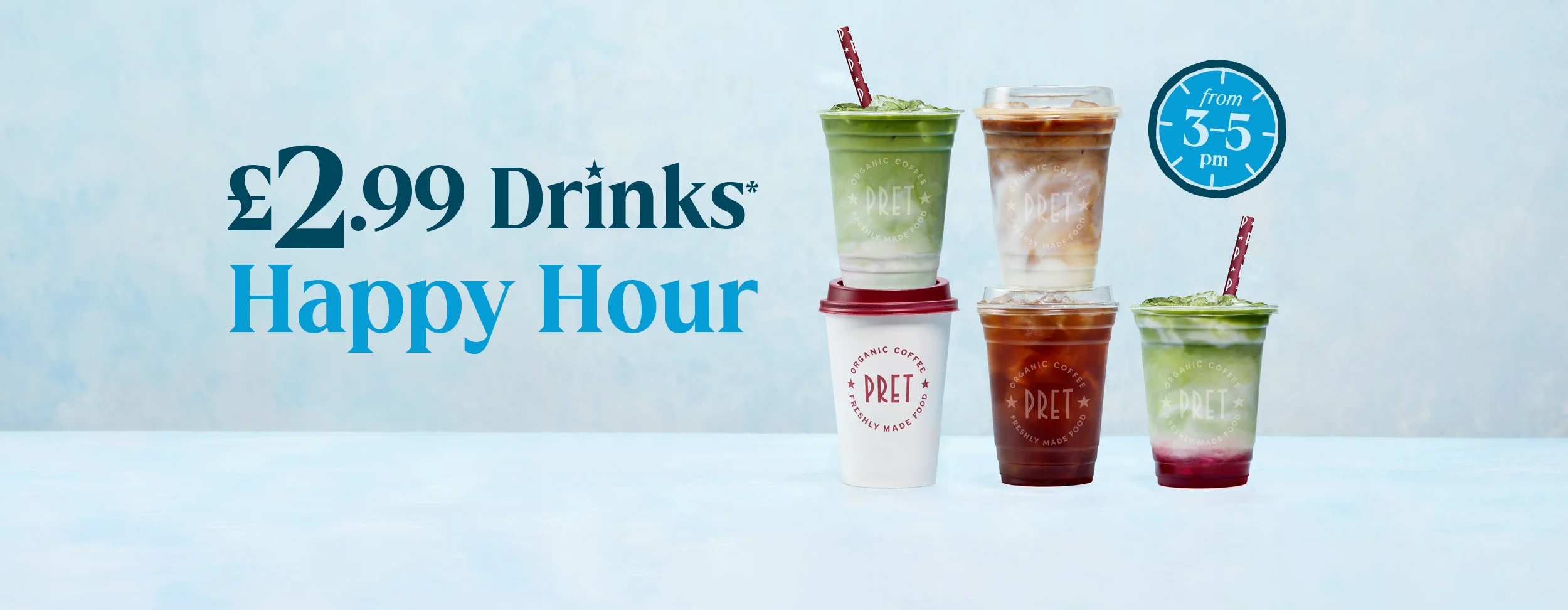 It's Pret O'clock